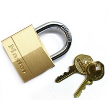 150MSMCND 黄铜挂锁 MasterLock弹子锁 叶片锁 无胆锁 密码锁 钢缆锁