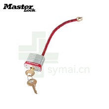 玛斯特Masterlock 断路器缆挂锁具 上锁挂牌安全锁具 7C5RED