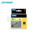 原装进口DYMO达美18056工业热缩标签 黄标黑字 12mm x 1.5m (RHINO 4200, RHINO 6000+ 标签打印机适用)
