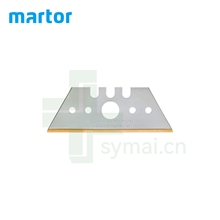 德国进口MARTOR马特852 TiN表面处理不锈钢梯形刀片, 0.63mm（5片/盒）