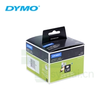 原装进口DYMO达美S0722540 多用途标签热敏打印纸质标签带 白标黑字 32mm x 57mm (1000贴）(550, 550 TURBO 标签打印机适用)