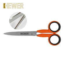 德国熙骅HEWER HS-3631 安全刀具 不锈钢圆头不伤手防滑安全剪刀