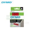 原装进口DYMO达美S0720550 D1标准标签带 白标红字 12mm x 7m (LM160, RHINO 4200, RHINO 6000+ 标签打印机适用)