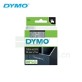 原装进口DYMO达美S0720600 D1标准标签带 透明标白字 12mm x 7m (LM160, RHINO 4200, RHINO 6000+ 标签打印机适用)