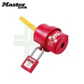 玛斯特Masterlock 487 绝缘塑料上锁挂牌电力插头锁配合安全挂锁操作电插座安全锁具