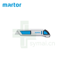 德国MARTOR安全刀具马特安全刀具50000110，17mm切割标配65232碳钢梯形刀片