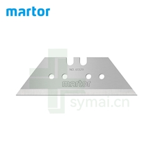 德国MARTOR刀片马特刀片碳钢梯形刀片61329, 0.90mm（10片/盒）