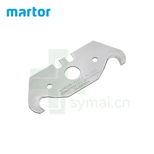 德国进口MARTOR马特5634碳钢钩形刀片 工业机械刀片,0.63mm（10片/盒）