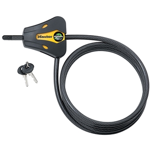 8419MSDPF 美国 Masterlock  自行车缆锁