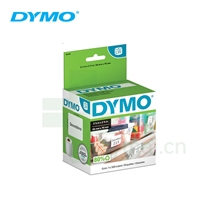 原装进口DYMO达美S0722440 光盘标签 白标黑字 54mm x 70mm (320贴）