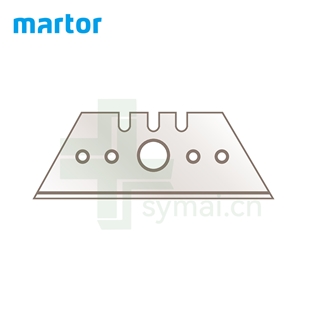 德国进口MARTOR马特TiN表面处理碳钢梯形刀片8852, 0.63mm（10片/盒）