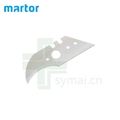 德国MARTOR刀片马特刀片碳钢钩形刀片60,0.63mm（10片/盒）