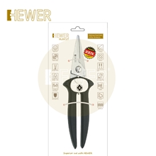 HEWER安全剪刀熙骅工业剪刀扎带切割特种材料切割不锈钢剪刀强力剪刀 HS-3021B