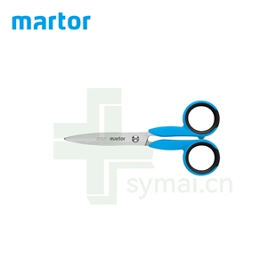 德国MARTOR安全剪刀马特不伤手剪刀不锈钢剪刀安全刀具363001