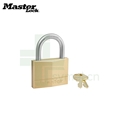 MASTERLOCK 玛斯特160D黄铜挂锁 60mm锁体 锁梁直径9mm