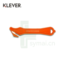 美国Klever Excel PLUS隐藏式刀片安全刀具 开箱刀 美工刀(橙色)
