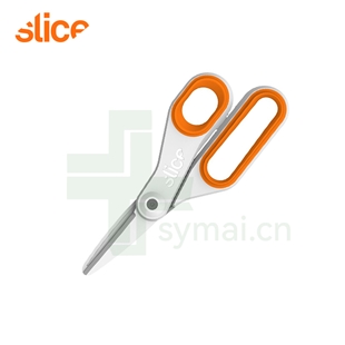 SLICE西来事 10545大陶瓷安全剪刀 安全刀具 开箱美工刀
