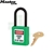 玛斯特Masterlock 406GRN 绿色绝缘安全挂锁 工程塑料挂锁 不同花