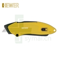HEWER MultiSAFE HK-3904 刀片全自动退缩安全刀具标配HB-018碳钢齿狀梯型刀片