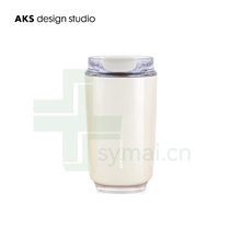 AKS 陶瓷涂层保温咖啡杯 316不锈钢内胆 320ml 耶加雪菲