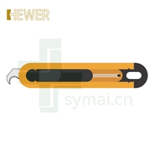 HEWER MultiSAFE HK-2203 安全刀具标配HB-019碳钢钩形刀片